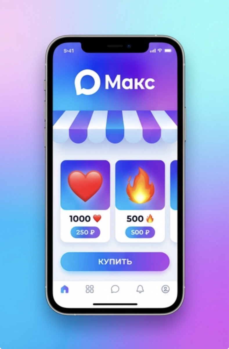 купить реакции в макс