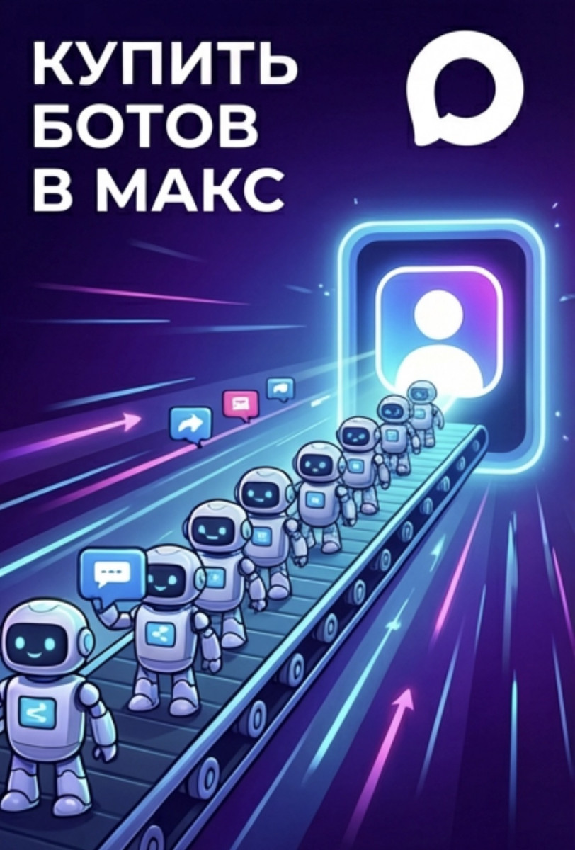 купить ботов в макс