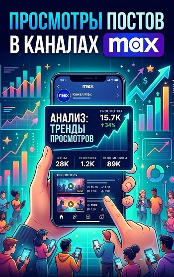 накрутка просмотров макс бесплатно