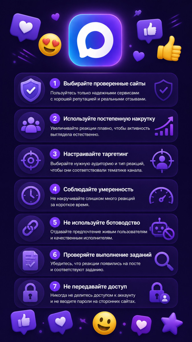 накрутка реакций в макс бесплатно
